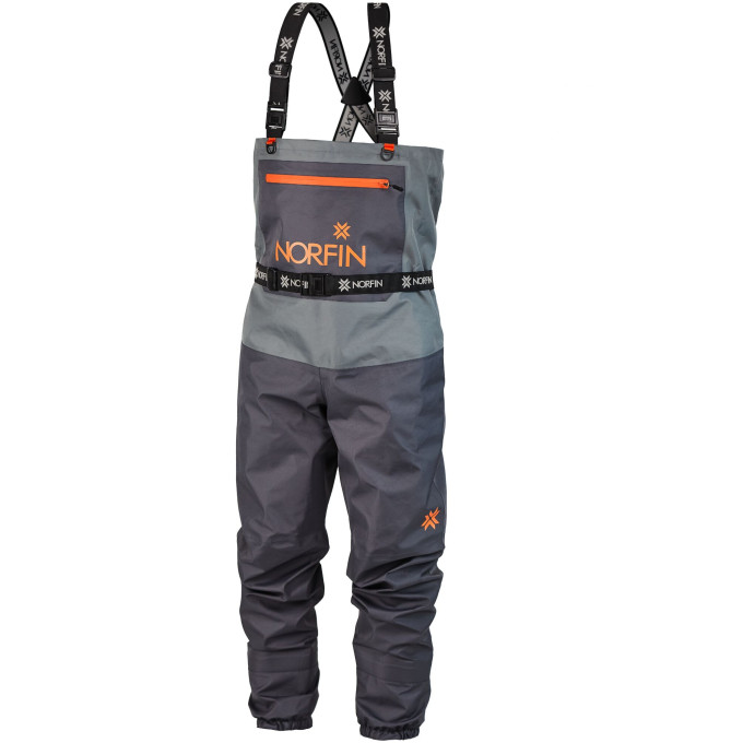Полукомбинезон забродный NORFIN PILOT STOCKINGFOOT GRAY р.XL 83329-04XL